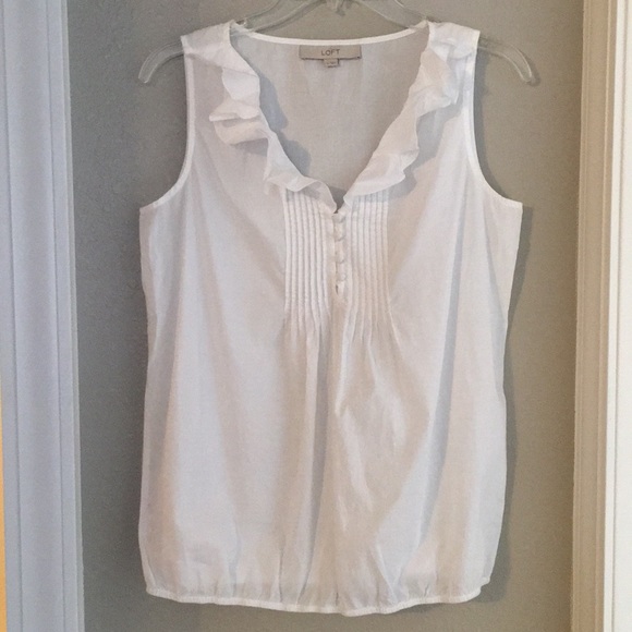 loft white top